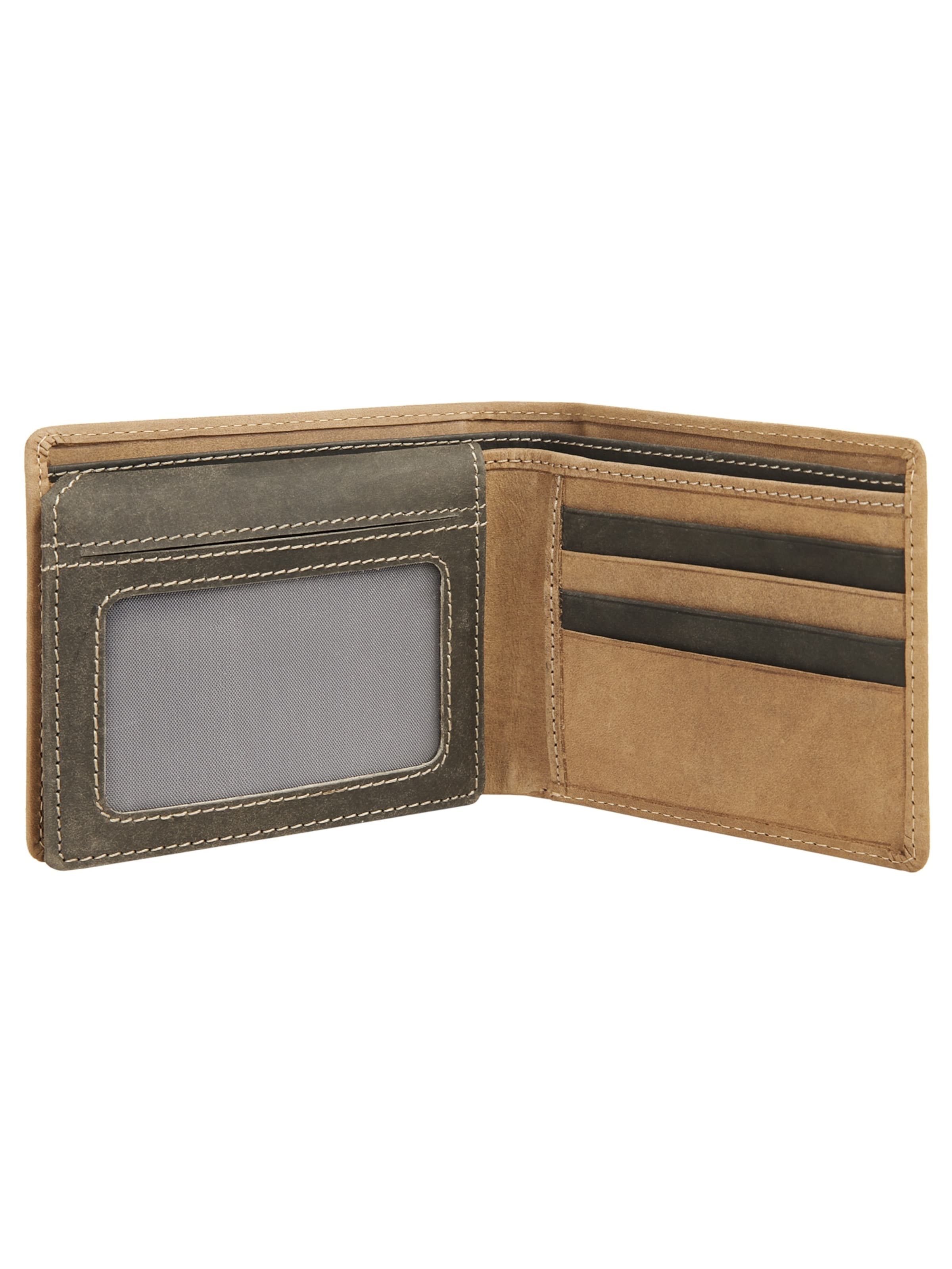 BODENSCHATZ Wallet 'Bodenschatz Geldbörse BICOLOUR' in Brown