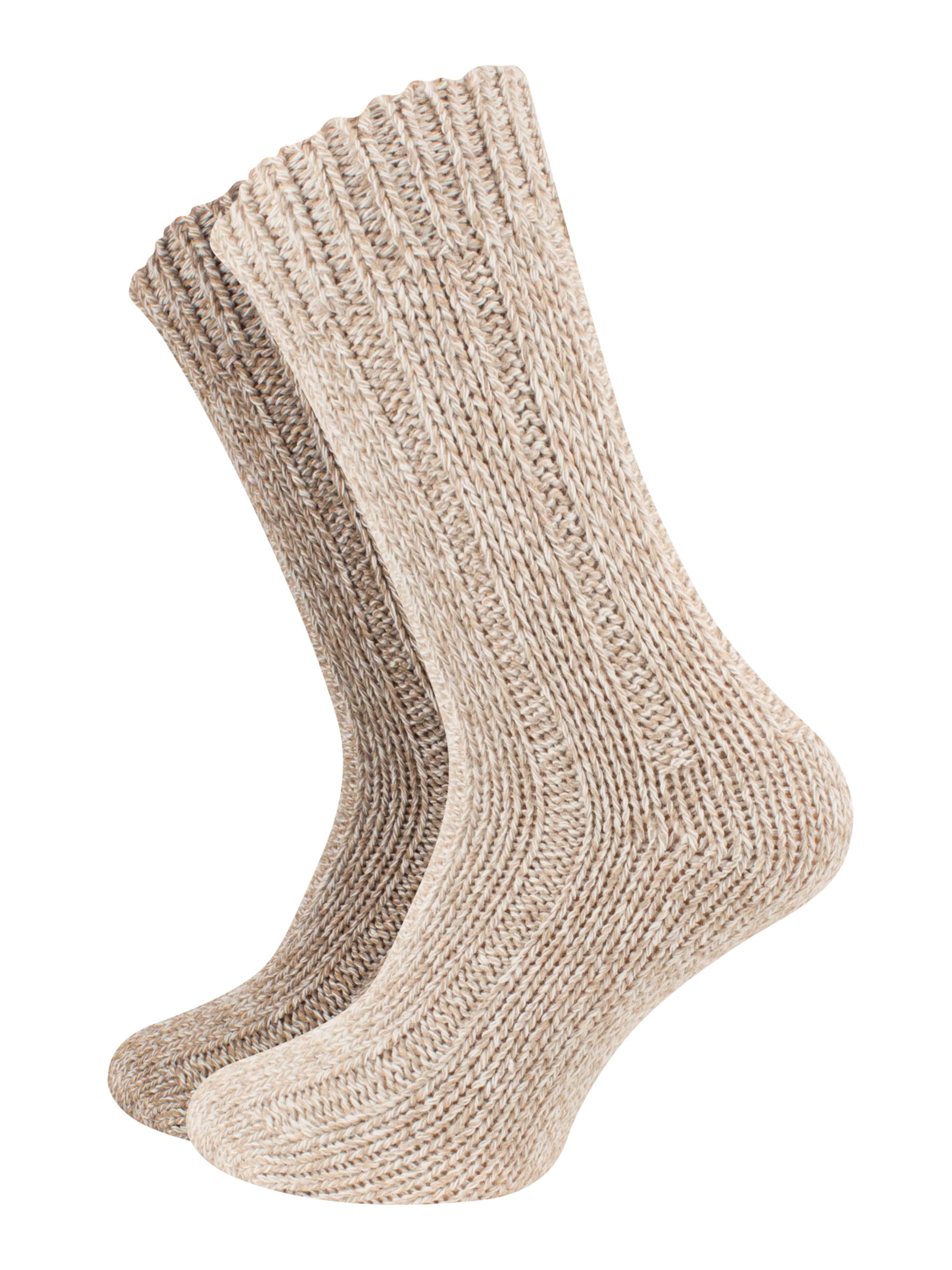 Cotton Prime - Meias em bege: frente