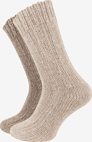 Cotton Prime Sokken in Beige: voorkant