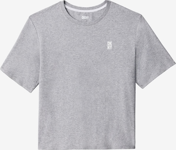 DKNY Slaapshirt 'Must Have Basic' in Grijs: voorkant