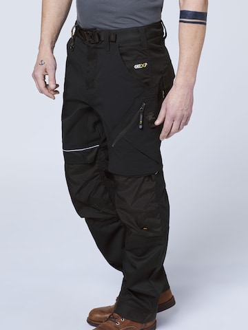 Expand Regular Cargo Pants in Black