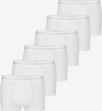 SLOGGI Boxer shorts 'SLG Base' in White: front