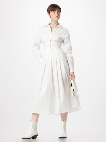 Bardot שמלות חולצה 'AMIRA' בלבן
