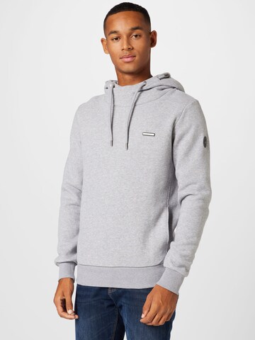 Ragwear Sweatshirt 'NATE' in Grey: front