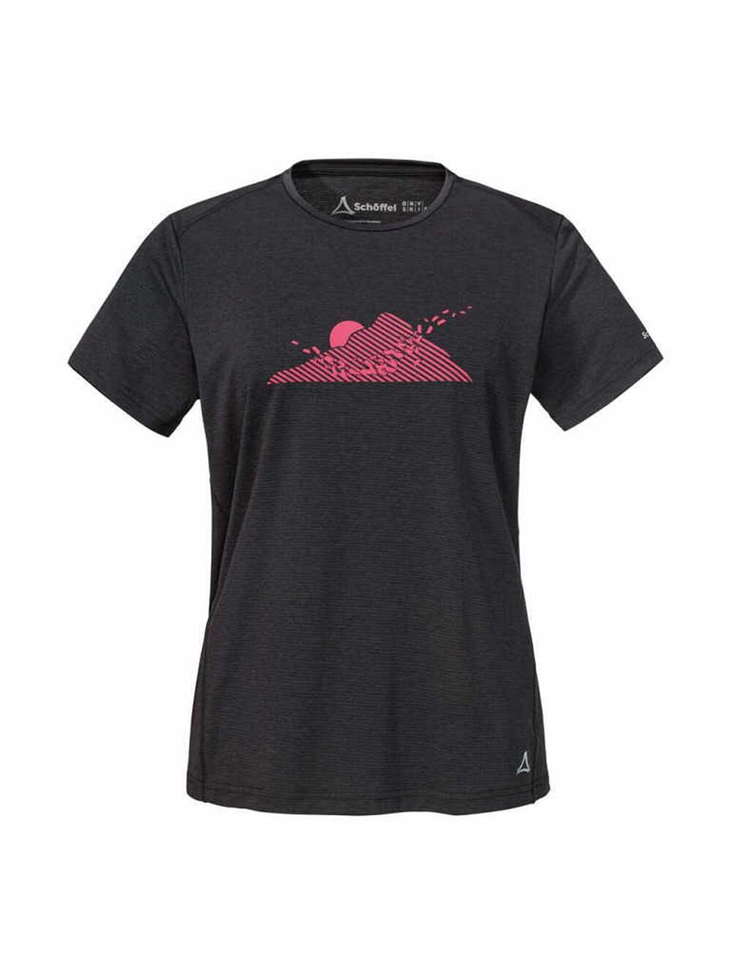 Schöffel Shirt 'Circ Sulten' in Pink / Black, Item view