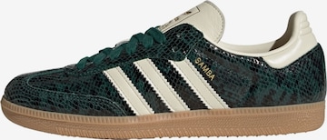ADIDAS ORIGINALS Trampki niskie 'Samba' w kolorze czarny: przód