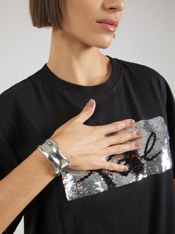 Tricou de la Karl Lagerfeld pe negru