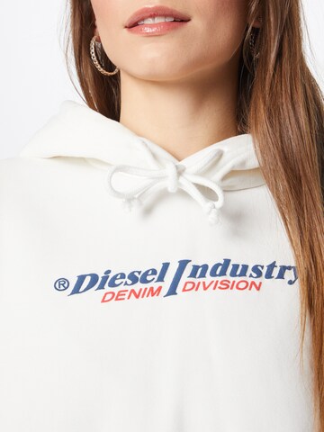 DIESEL Sweatshirt 'REGGY' in White