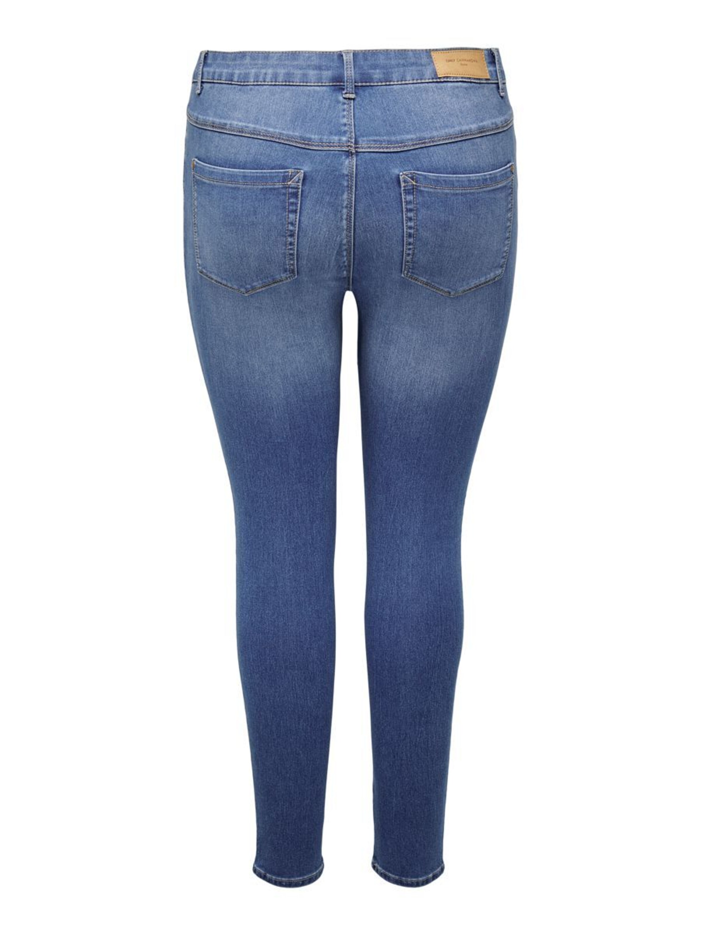 ONLY Carmakoma - Skinny Vaquero 'CARAUGUSTA' en azul