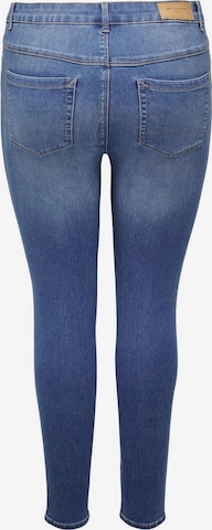 ONLY Carmakoma Skinny Jeans 'CARAUGUSTA' i blå