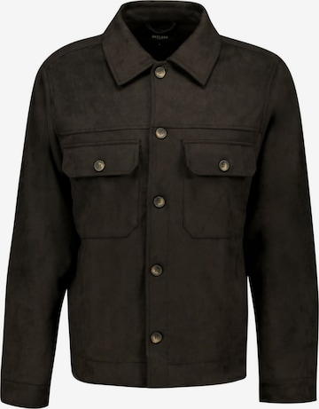 Veste mi-saison Deeluxe en noir : devant