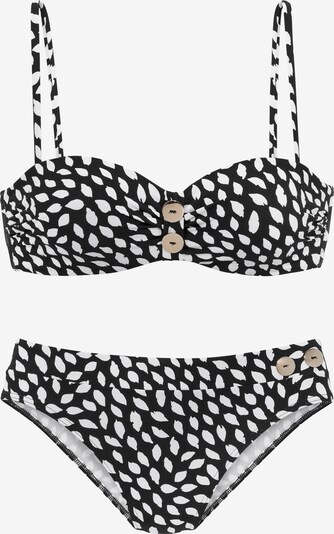 VIVANCE Bikini | bež / črna / bela barva, Prikaz izdelka