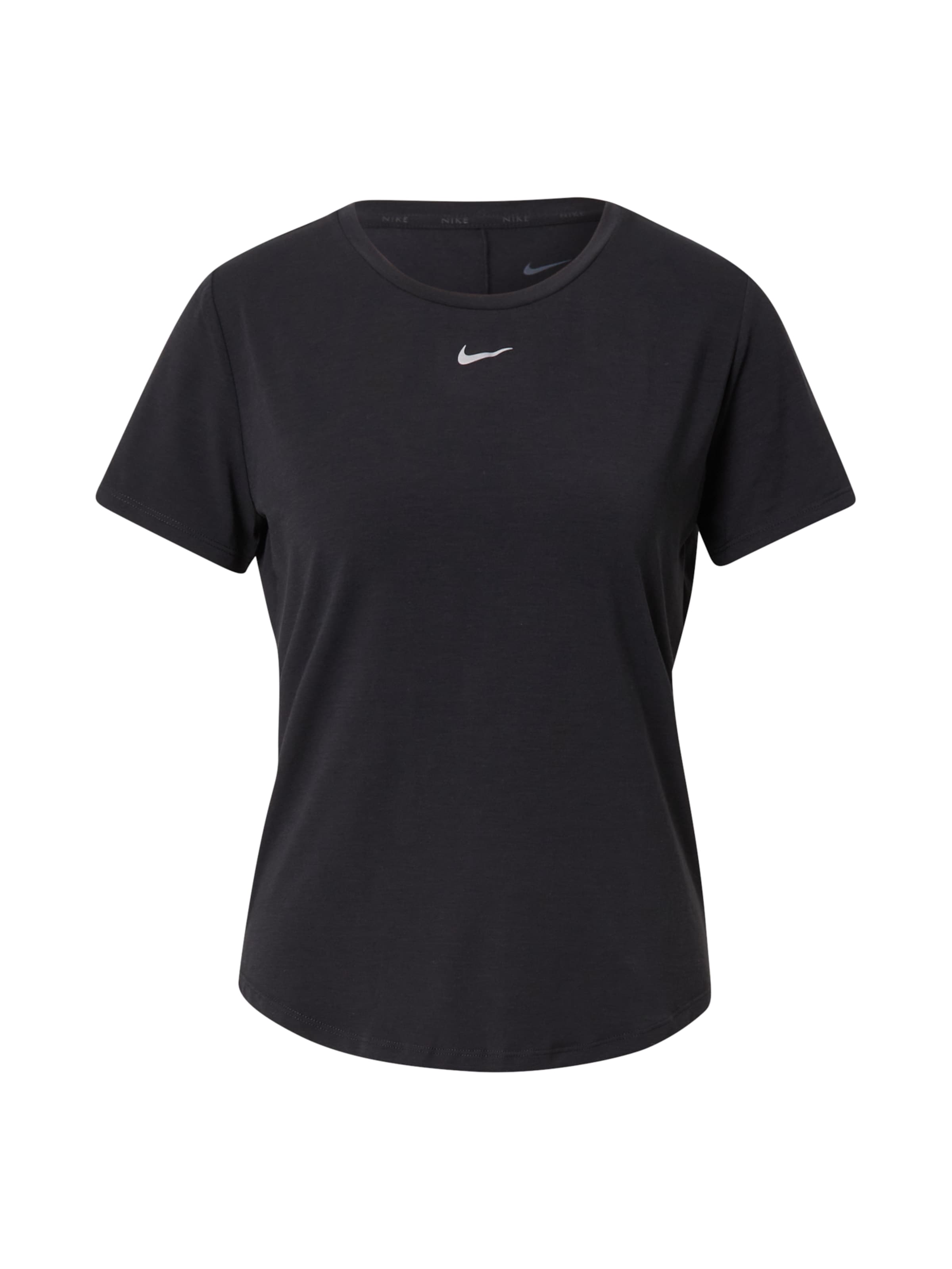 NIKE Toiminnallinen paita 'One Luxe' värissä musta: etupuoli