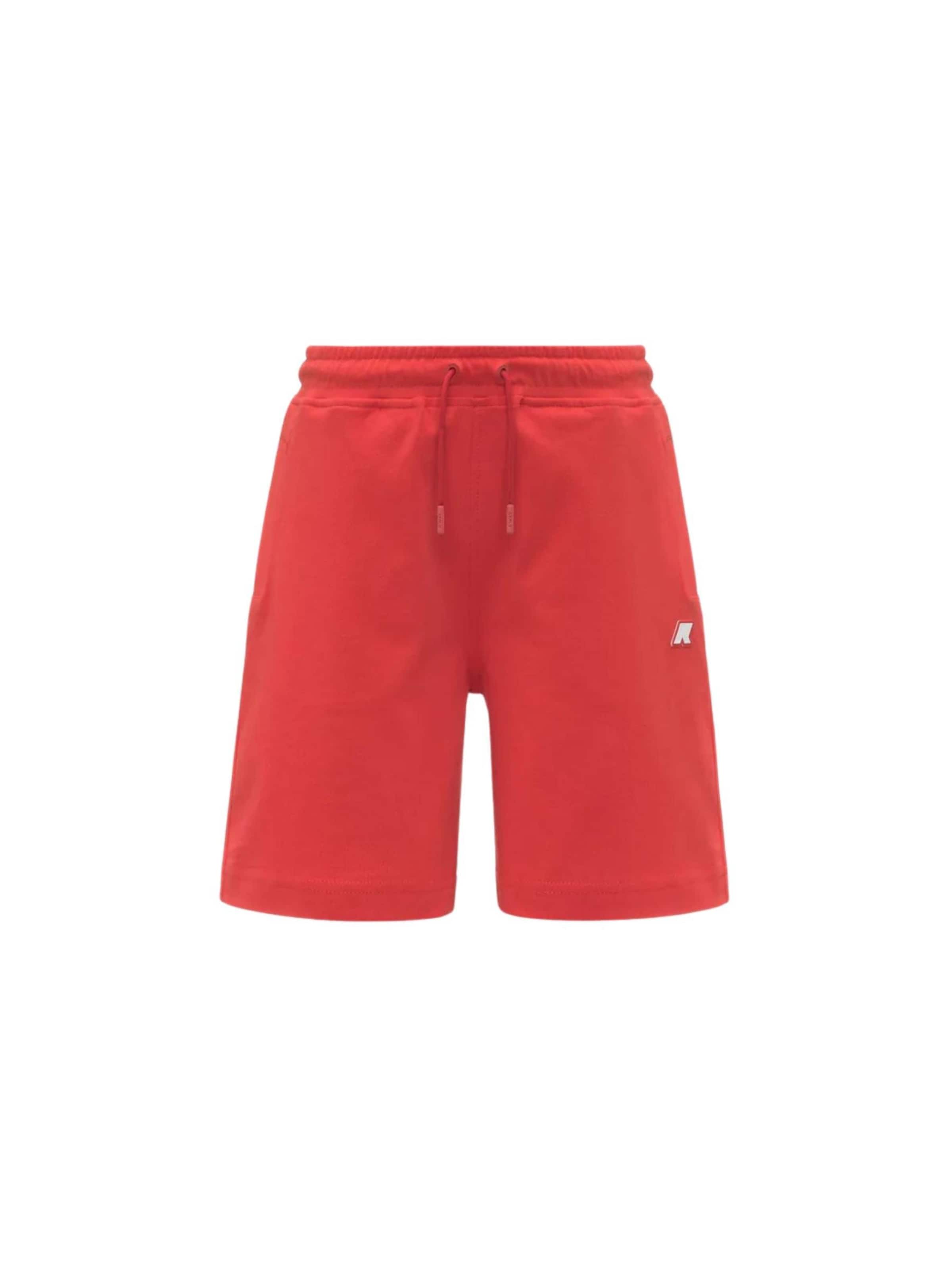 K-Way Regular Broek 'ERIK' in Rood: voorkant