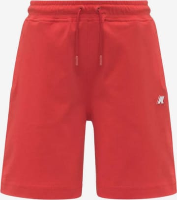 K-Way Regular Broek 'ERIK' in Rood: voorkant