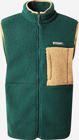 COLUMBIA Vest 'Mountainside' in Green: front