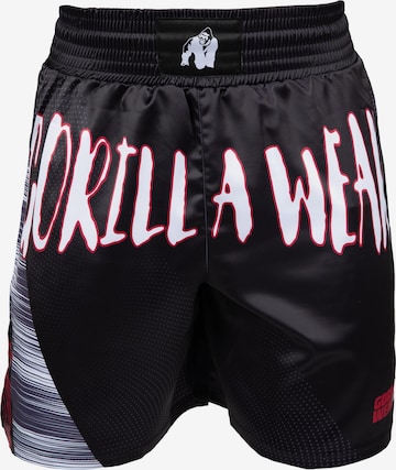 Pantaloni sportivi 'Clayton' di Gorilla Wear in nero: frontale