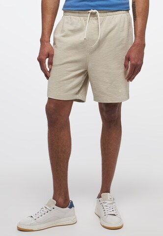 MUSTANG Regular Pants in Beige: front