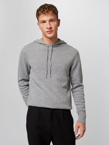 ABOUT YOU x Kevin Trapp Pullover 'Julius' in Grau: predná strana