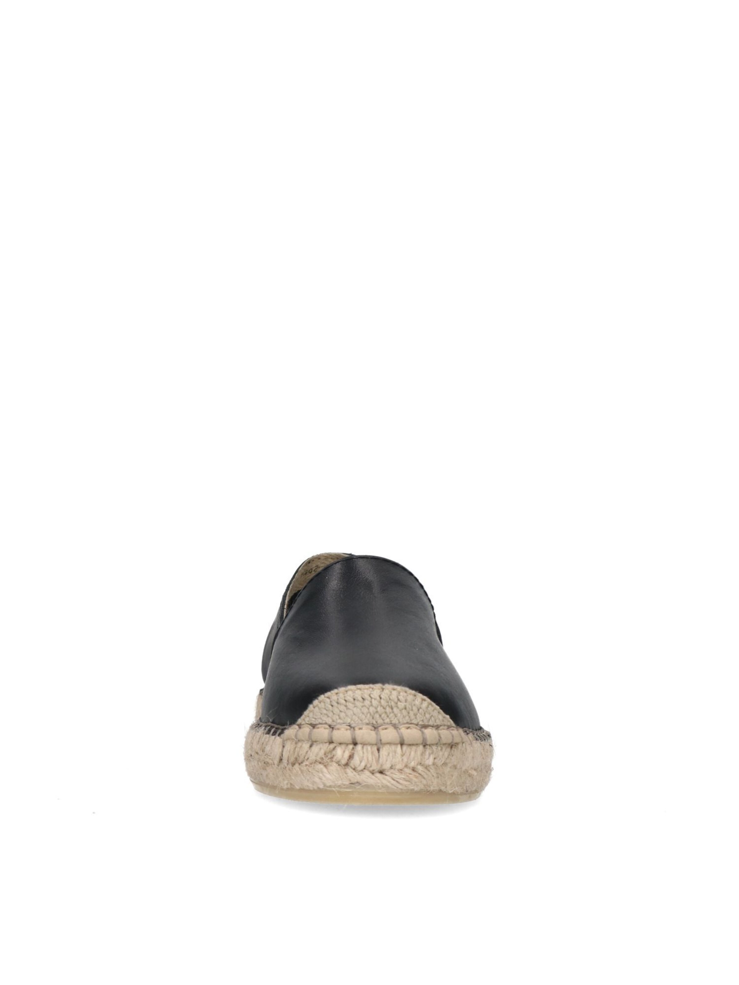 MANFIELD Espadrilles in Black