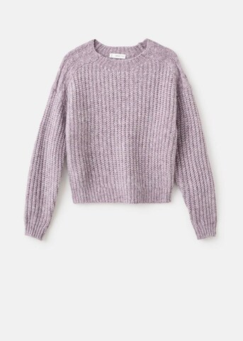 MANGO TEEN Sweater 'Mika' in Purple