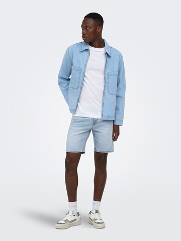 Only & Sons Regular Jeans 'ONSWEFT' in Blauw