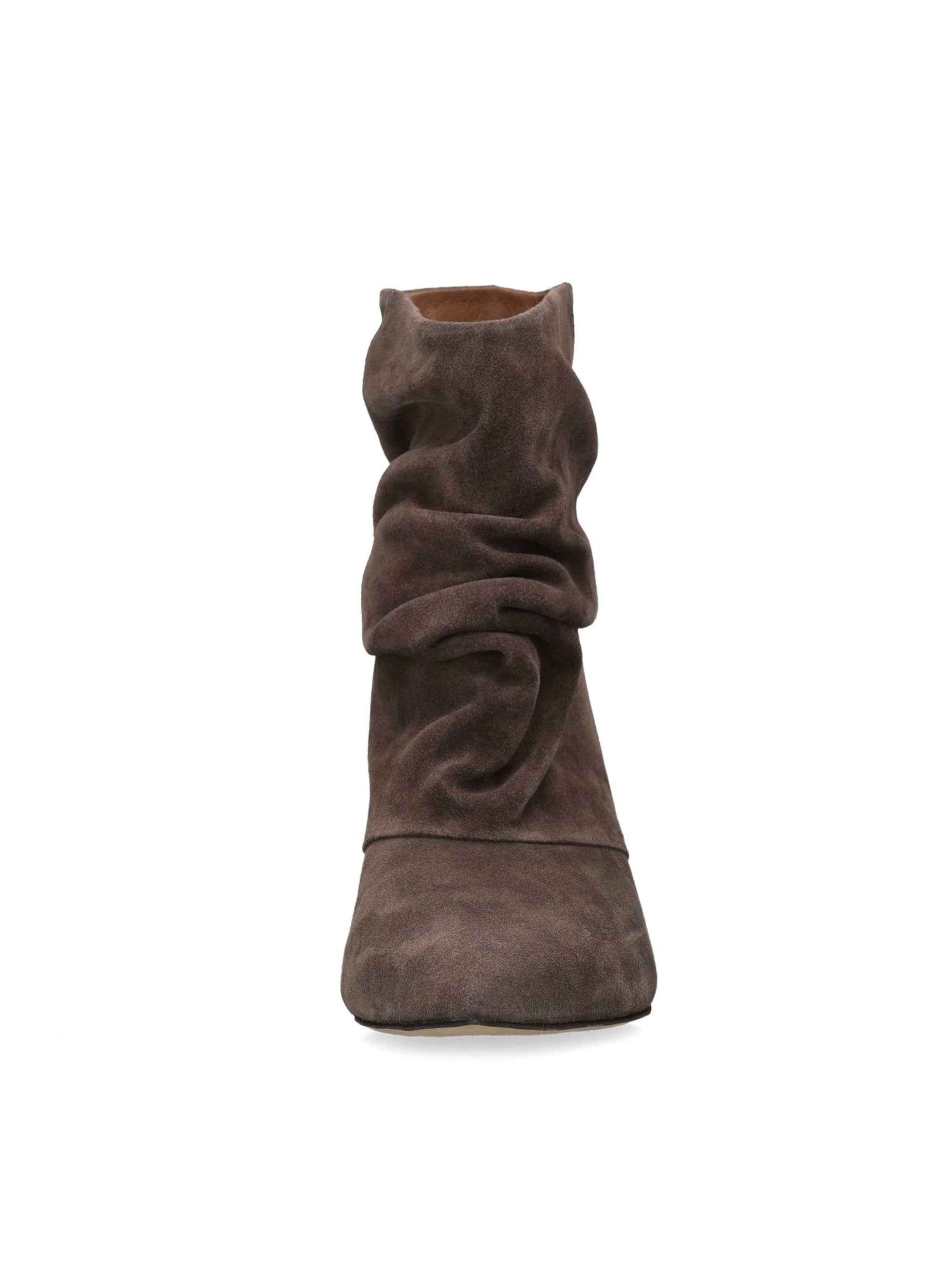 MANFIELD Stiefelette in Grau