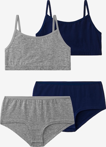 BENCH Bralette Underwear Set in Blue: front