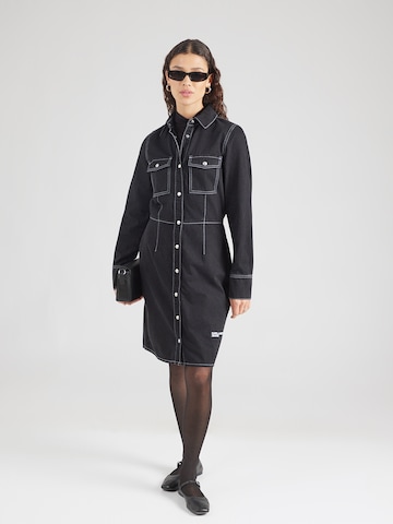 KARL LAGERFELD JEANS Платье-рубашка в Черный