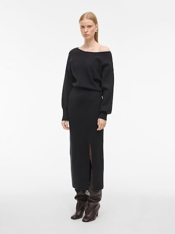 ROUGE EDIT Knitted dress in Blue