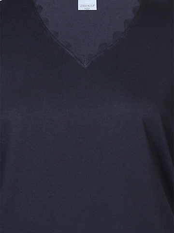 Zhenzi Shirt 'Carla' in Blauw