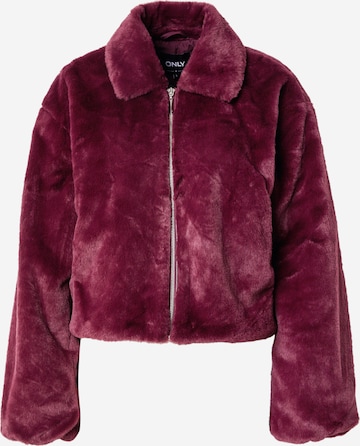 purpurinė ONLY Demisezoninė striukė 'ONLKATJA': priekis