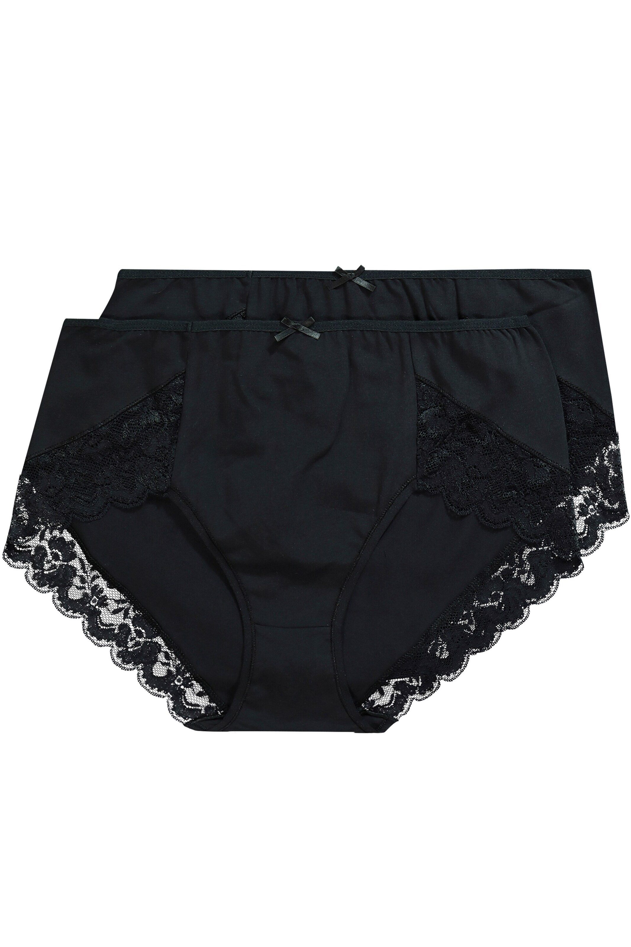 Ulla Popken Slip in Schwarz: Vorderseite