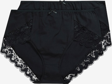 Ulla Popken Slip in Schwarz: Vorderseite