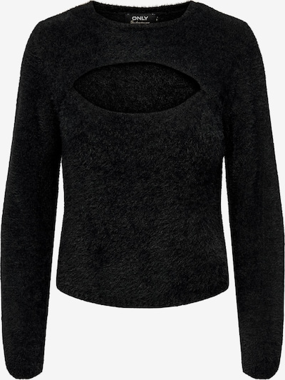 ONLY Pull-over 'Piumo' en noir, Vue avec produit