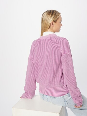 Calvin Klein Jeans Knit cardigan in Pink