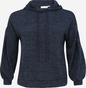 ONLY Carmakoma Pullover 'MARTHA' i blå: forside