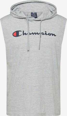 Champion Authentic Athletic Apparel Tričko – šedá: přední strana