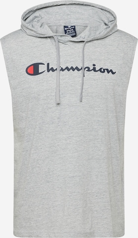 pilka Champion Authentic Athletic Apparel Marškinėliai: priekis