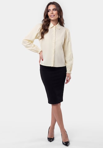 Chemisier faina en jaune