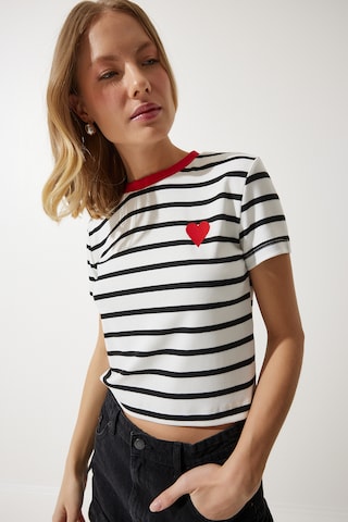 T-shirt Happiness İstanbul en blanc