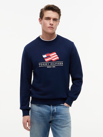 TOMMY HILFIGER Sweatshirt i blå: forside