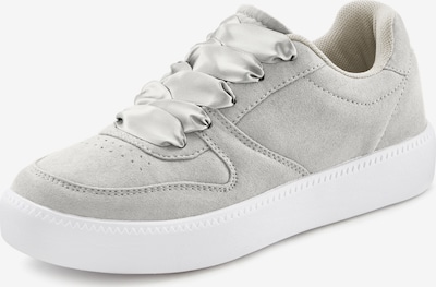 LASCANA Låg sneaker i grå / vit, Produktvy