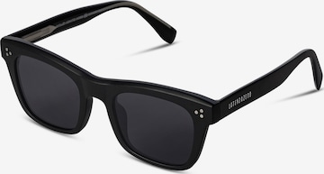 LatenzaZero Okulary przeciwsłoneczne 'Ignite Sun' w kolorze czarny: przód