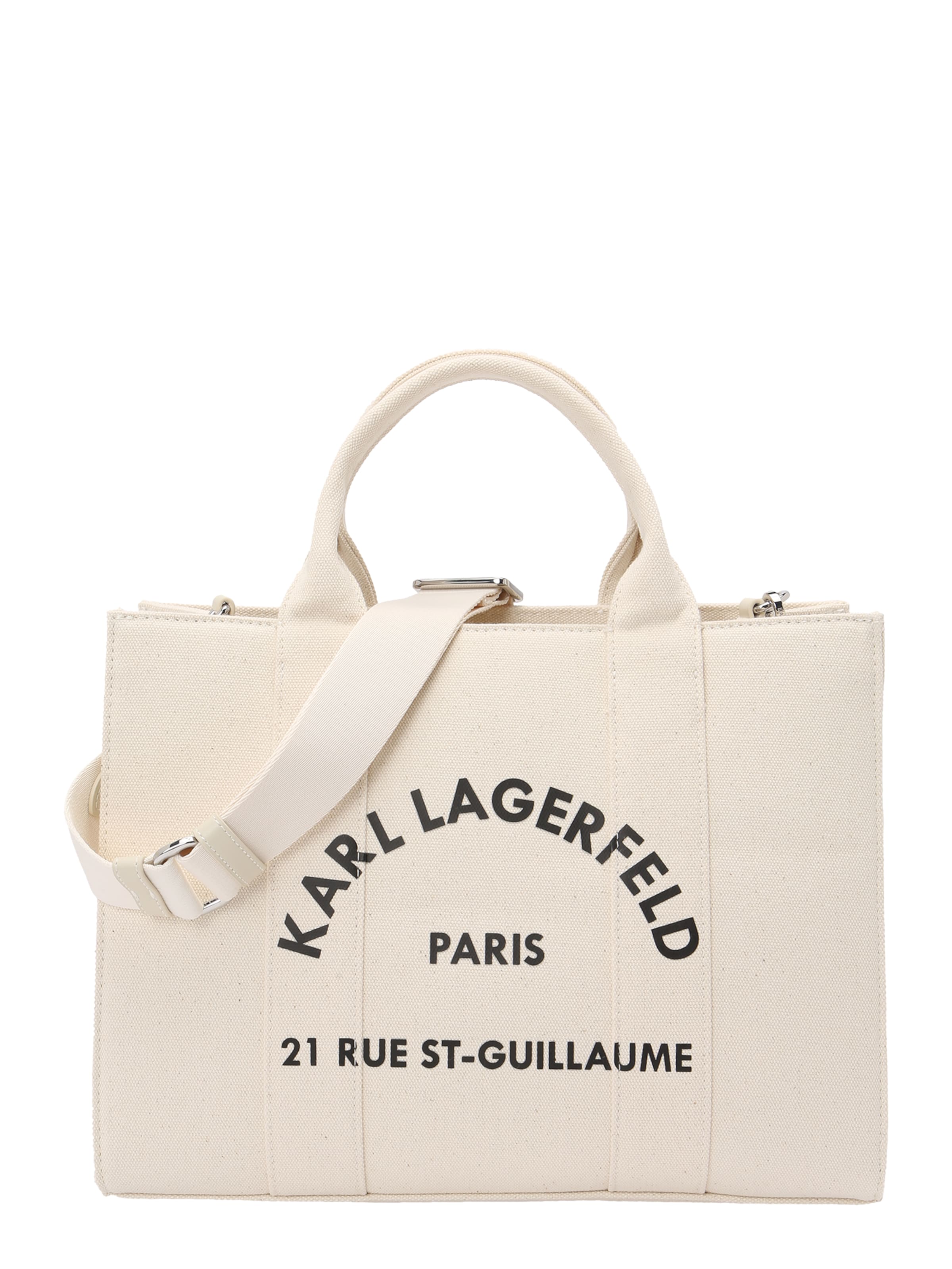 Karl Lagerfeld Handbag in Beige: front