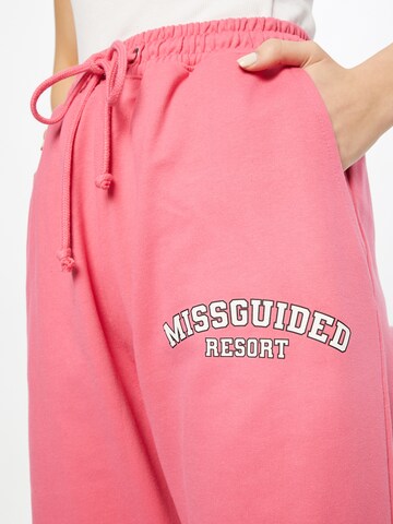 Missguided Loosefit Nadrág - rózsaszín