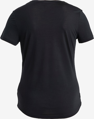 ICEBREAKER Функционална тениска 'Sphere III Scoop' в черно