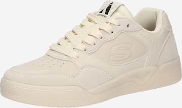 SKECHERS Низкие кроссовки в Бежевый: спереди