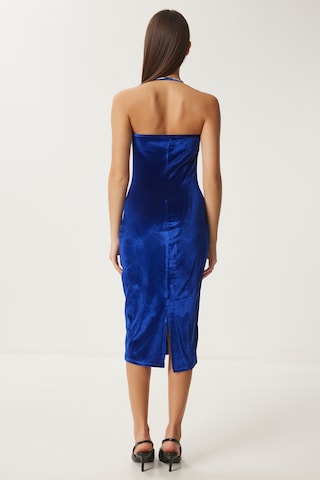 Happiness İstanbul Jurk in Blauw