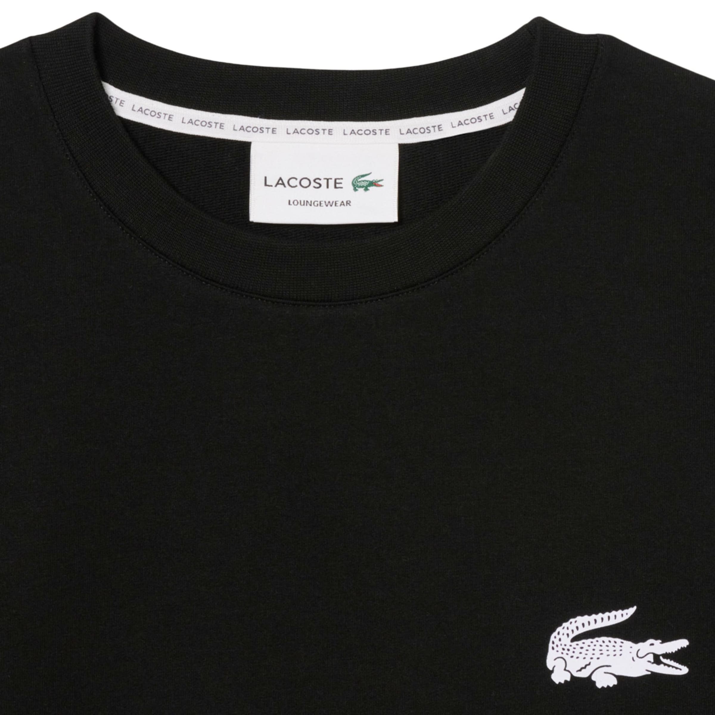 LACOSTE Sweatshirt i sort